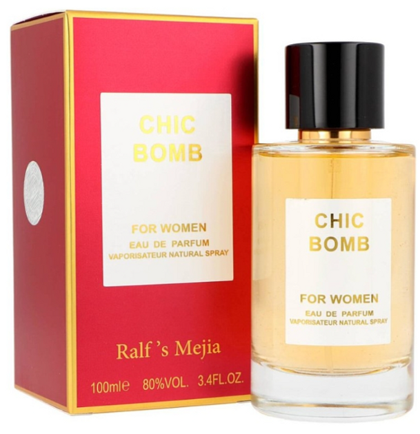Woda perfumowana damska Ralf's Mejia Chic Bomb For Women 100 ml (192139470028) - obraz 1