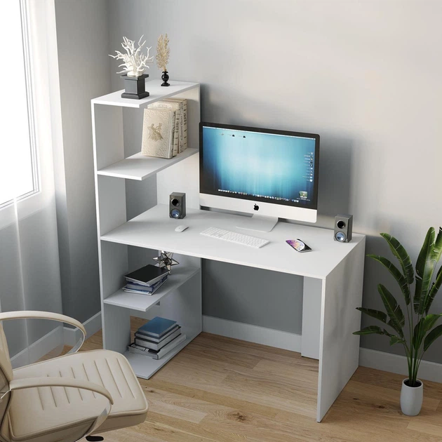 Компьютерный стол деревянный из ламинированного ДСП от производителя ...