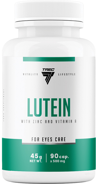 Лютеїн Trec Nutrition Lutein 90 капсул (5902114019037) - зображення 1