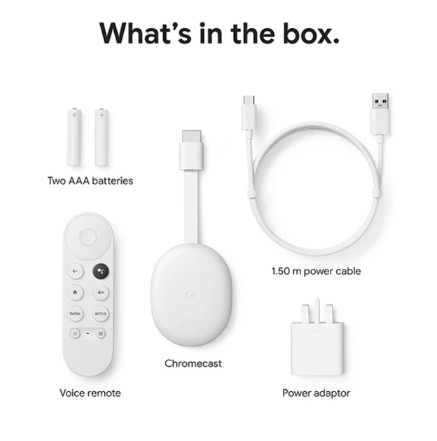 Смарт ТВ Chromecast with Google TV (4K) – фото, отзывы
