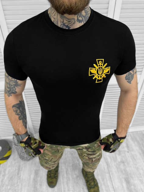 Тактична футболка Special Operations Shirt Black M - зображення 1