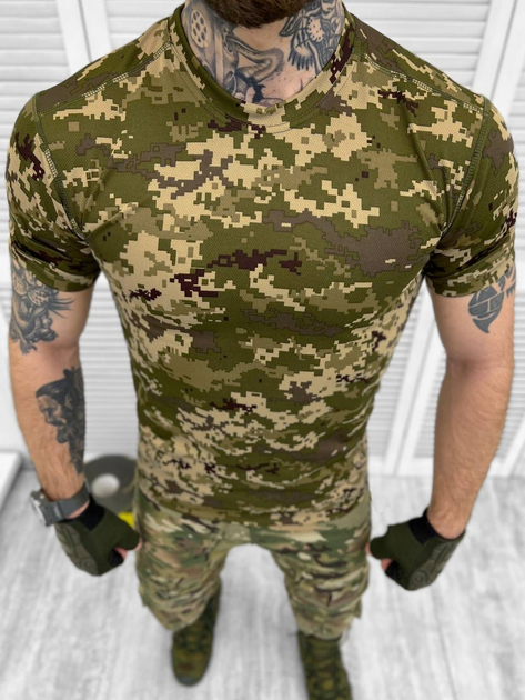 Тактична футболка Combat Performance Shirt Піксель XL - зображення 1