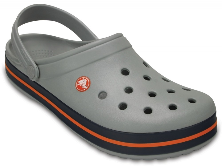 Crocs Crocband Light Grey Navy M6 W8 38 39 . 23 8