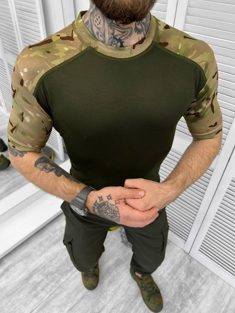 Тактична футболка Tactical Response Tee Хакі L - зображення 2