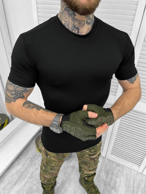 Тактична футболка Combat Performance Shirt Black XL - зображення 2