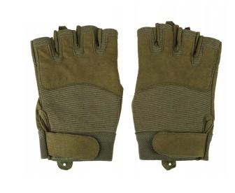 Тактические Army Fingerless Gloves перчатки Mil-Tec 12538501 олива размер XL - изображение 2