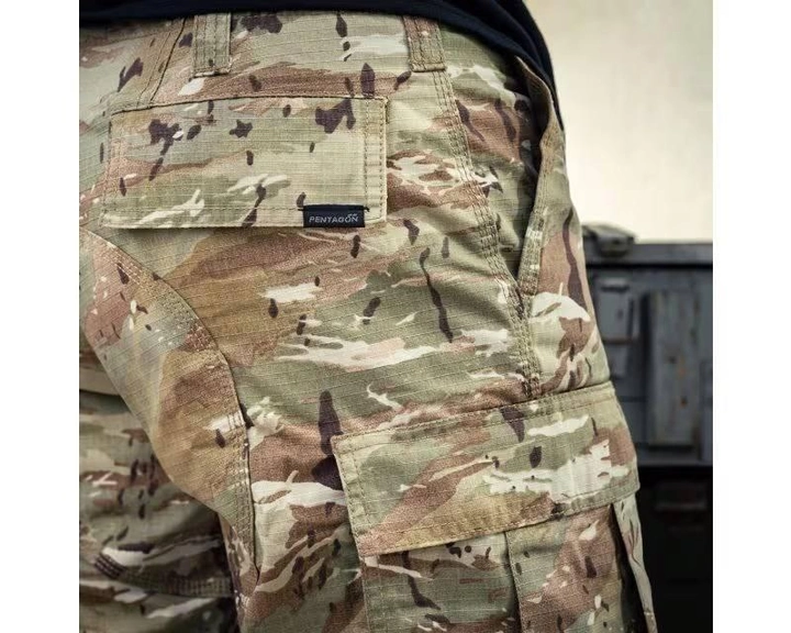 Тактические мужские шорты Pentagon BDU - PentaCamo Размер 48 - изображение 1