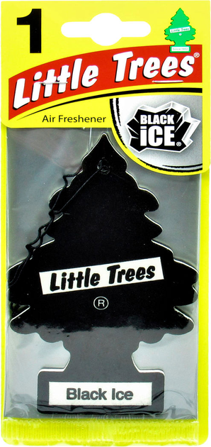 Запах (Wunder-Baum) сухий Little Trees Black Ice 5г. (ялинка) 78092 – фото,  відгуки, характеристики в інтернет-магазині ROZETKA від продавця: NS GROUP