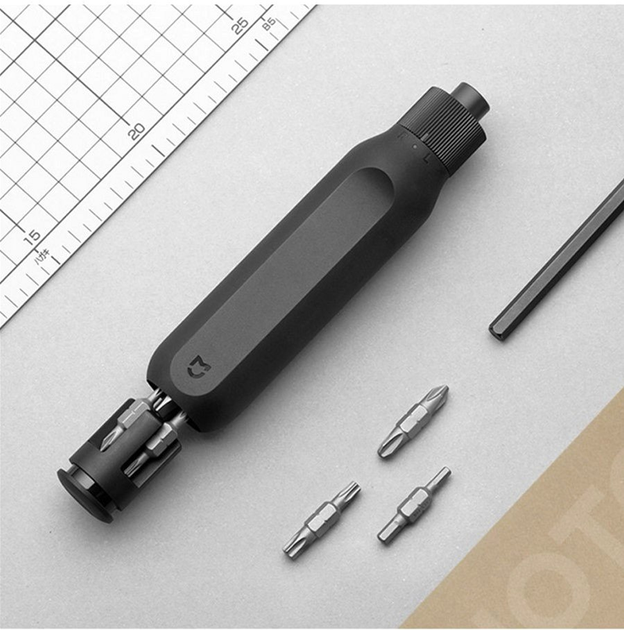 Śrubokręt Xiaomi z grzechotką i wymiennymi bitami 16 elementów BHR4779GL - obraz 6