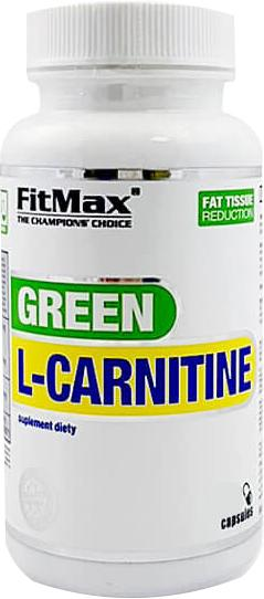 Spalacz tłuszczu FitMax Green L-Carnitine 90 k (5907776170607) - obraz 1