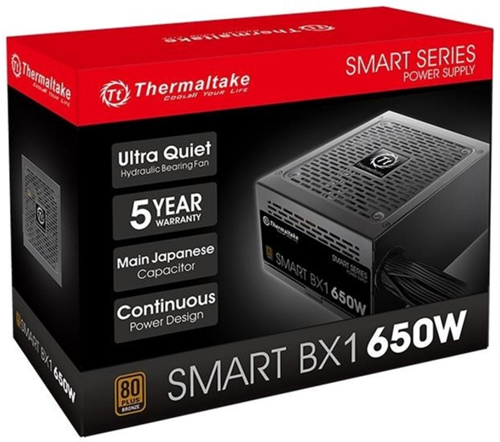 Блок питания Thermaltake Smart BX1 650W (PS-SPD-0650NNSABE-1) - изображение 12