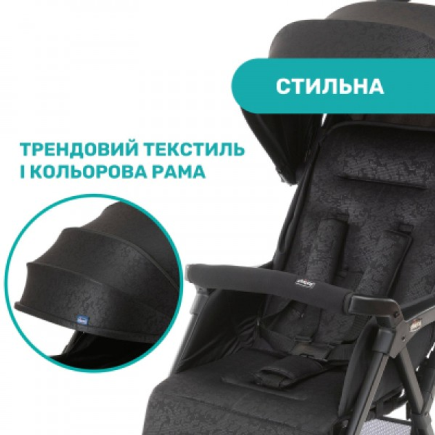 Коляска Chicco Ohlala 3 Чорна (79733.51) - изображение 4