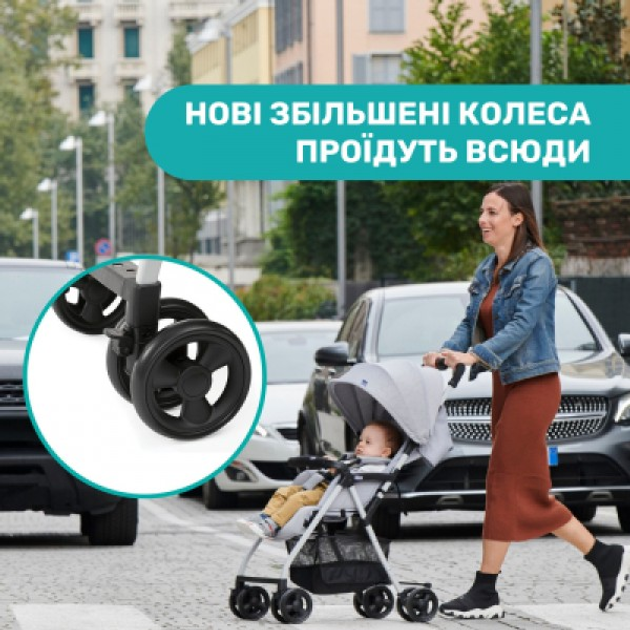 Коляска Chicco Ohlala 3 Чорна (79733.51) - изображение 5