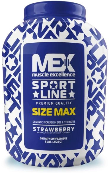 Gainer MEX Size Max 2722 g Jar Wanilia (34659081110) - obraz 1