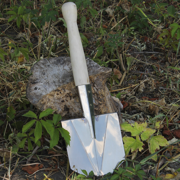 Малая пихотная лопатка с нержавеющей стали (14-2-SP00687) - изображение 1