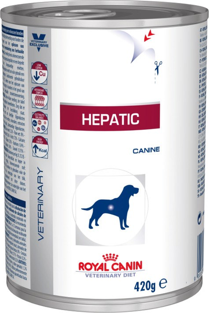 Вологий корм для собак Royal Canin Hepatic 420 г (9003579309469) - зображення 1