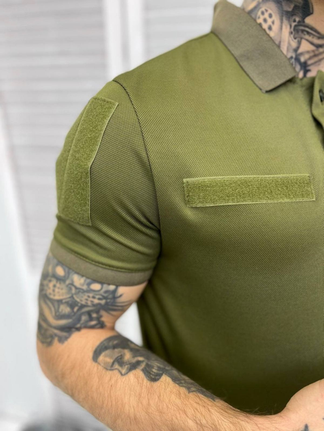 Тактическое поло Combat Performance Shirt Olive Elite L - изображение 2