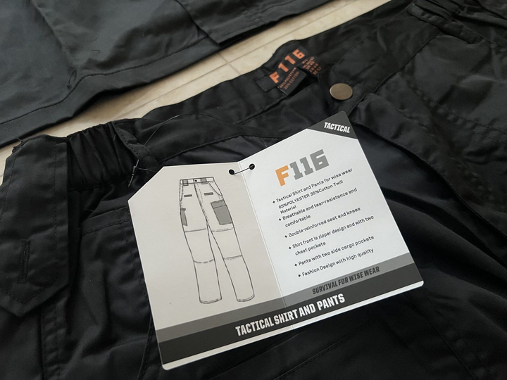 Форма F16 XXXXL черная - изображение 9