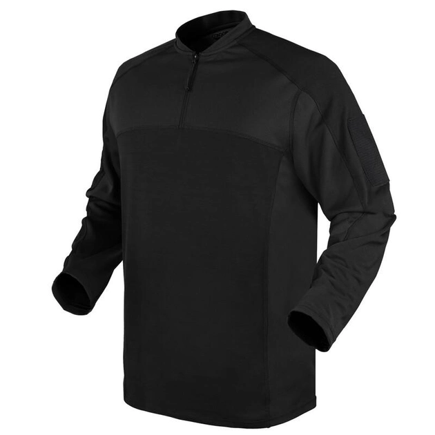 Боевая антимикробная рубашка Condor Trident Battle Top Long Sleeve 101206 Small, Чорний - изображение 1