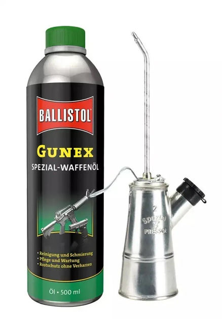 Оружейное масло Ballistol Gunex 500мл - изображение 2