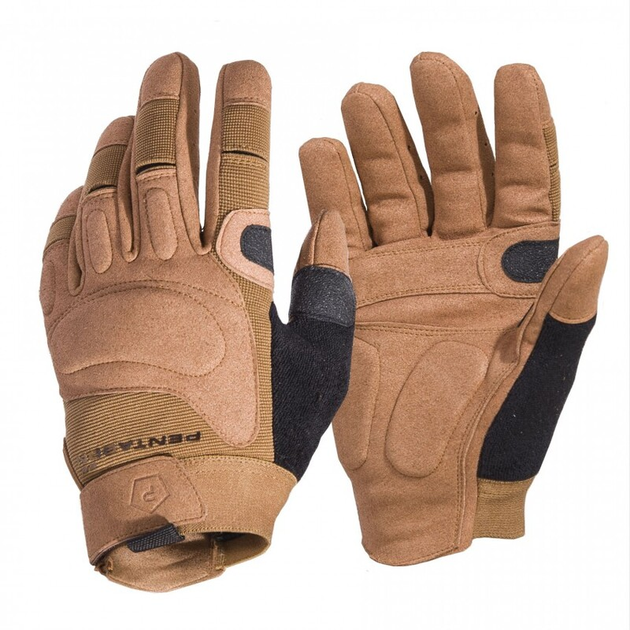 Тактичні рукавички Pentagon Karia Gloves P20027 Small, Койот (Coyote) - зображення 1
