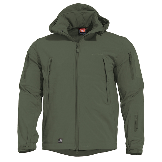 Мембранная куртка софтшелл Pentagon ARTAXES K08011 Large, Олива (Olive) - изображение 1