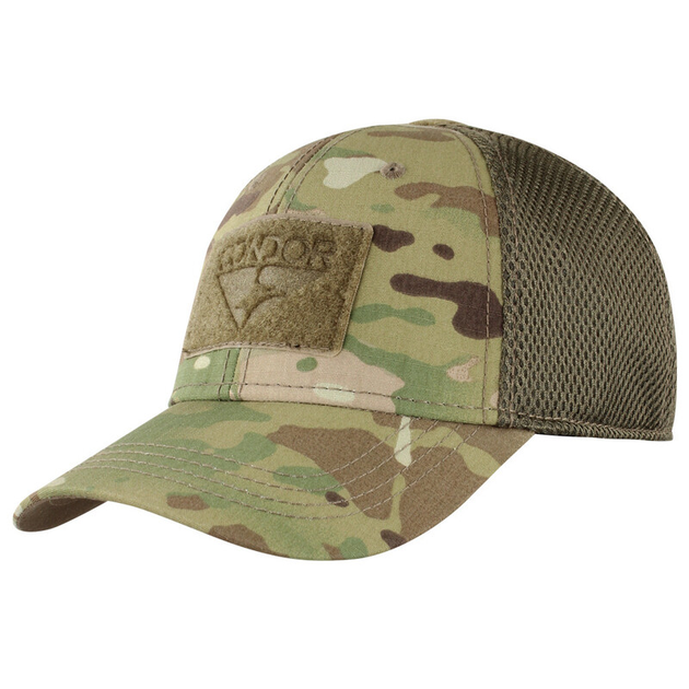 Тактическая кепка бейсболка Condor FLEX TACTICAL MESH CAP 161140 Large, Crye Precision MULTICAM - изображение 1