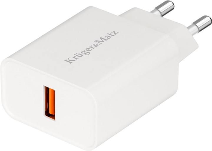 Ładowarka Kruger&Matz 1x USB-A 3A (5901890073288) - obraz 1