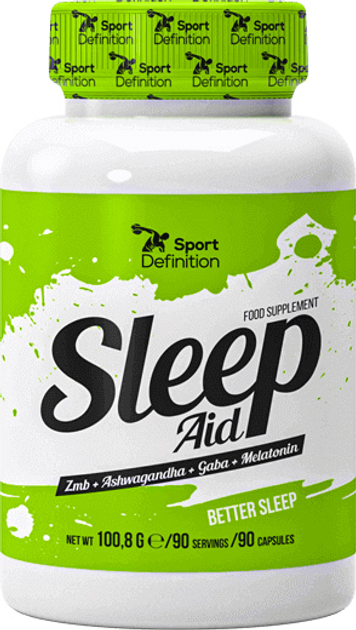Kompleks do normalizacji snu Sport Definition Sleep Aid 90 kapsułek (5902811813273) - obraz 1
