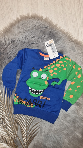 Кофта для мальчика 98 см Синяя/Зеленая (11072) от продавца: Nixi – в ...