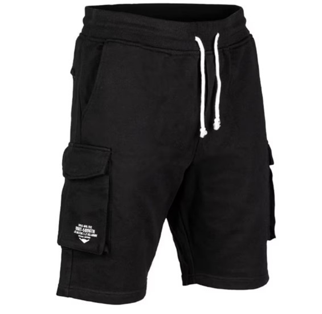 Шорты Mil-Tec US Sweatshorts - Black размер S 11473502 - изображение 1