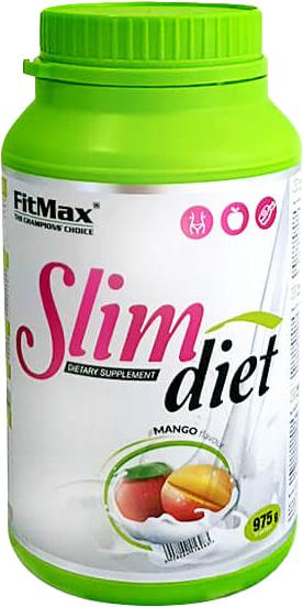Gainer Fitmax Slim Diet 975 g Jar Mango (5908264416283) - obraz 1