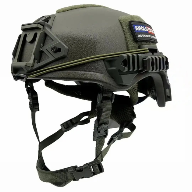 Каска шолом AHOLDTECH TEAM WENDY захист FAST NIJ IIIA (NATO) балістичний кевларовий шолом Хакі - зображення 1