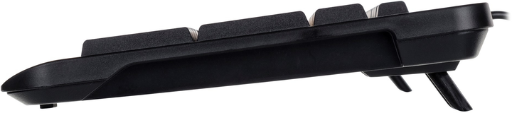 Klawiatura przewodowa Activejet K-3807S USB Czarna - obraz 3