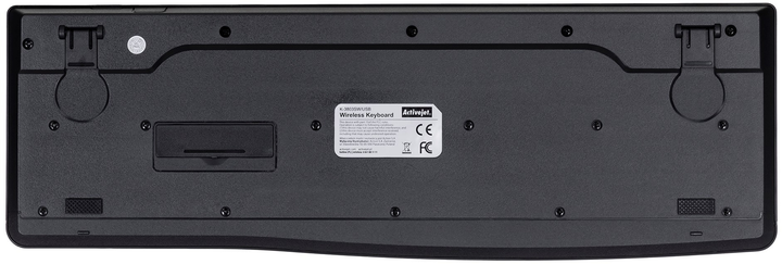 Klawiatura bezprzewodowa Activejet K-3803SW USB/bezprzewodowa Czarna - obraz 4