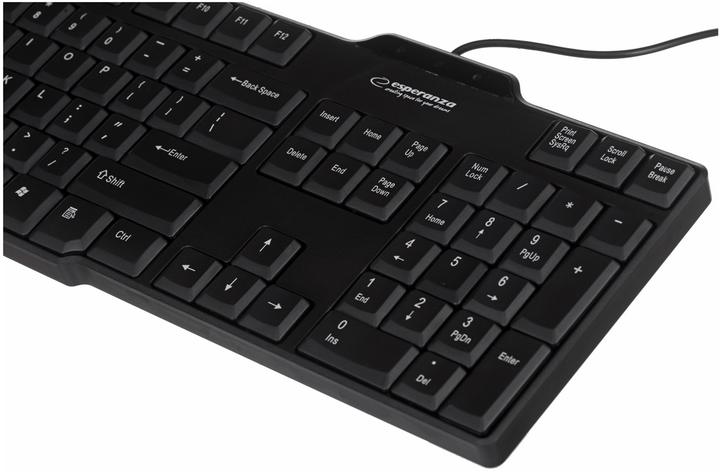 Klawiatura przewodowa Esperanza Buffalo USB Czarna (EK116) - obraz 3
