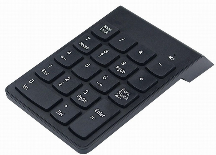 Клавіатура бездротова Gembird KPD-W-02 Bluetooth Black - зображення 2