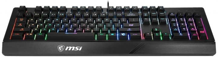Klawiatura przewodowa MSI Vigor GK20 USB Czarna (S11-04US261-CLA) - obraz 3