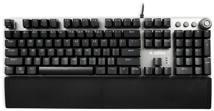 Клавіатура дротова Ibox Aurora K-4 USB Black (IKGMK4) - зображення 1