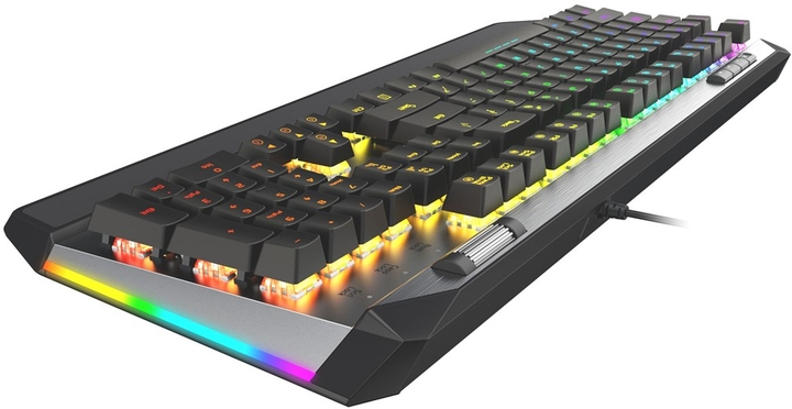 Klawiatura przewodowa Patriot Memory Viper V765 USB Czarny/Srebrny (PV765MBWUXMGM) - obraz 3