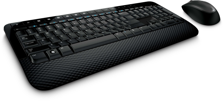 Czarny zestaw bezprzewodowy Microsoft Desktop (M7J-00015) - obraz 3