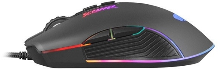 Mysz Natec Fury Scrapper USB Czarna (NFU-1699) - obraz 4