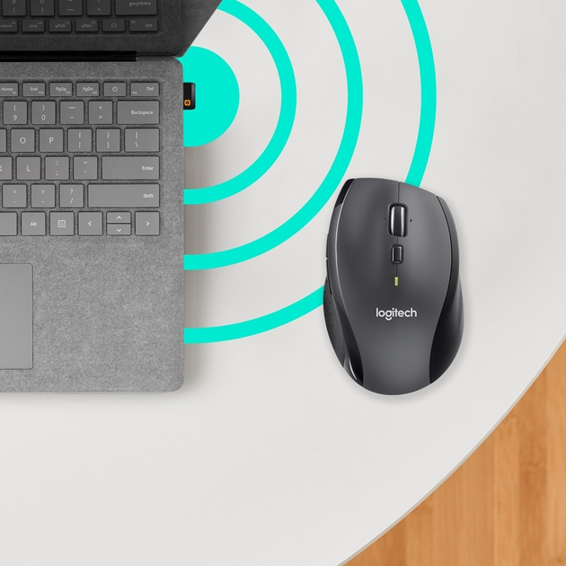 Mysz Logitech M705 Marathon Wireless Anthracite (910-006034) - obraz 7