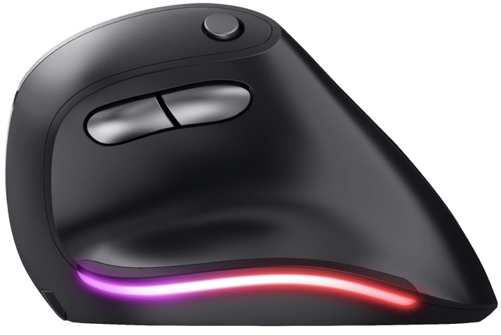 Mysz Trust Bayo Rechargeable Eco Wireless RGB Czarna (24731) - obraz 4