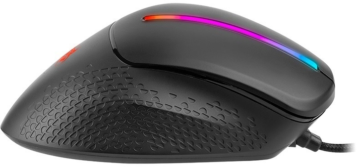 Mysz Tracer GameZone Snail USB RGB Czarna (TRAMYS46766) - obraz 5