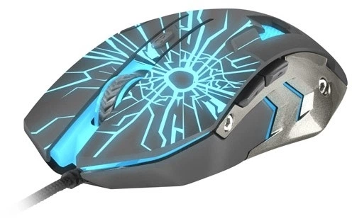 Mysz Natec Fury Gladiator USB Niebieska/Czarna (NFU-0870) - obraz 2