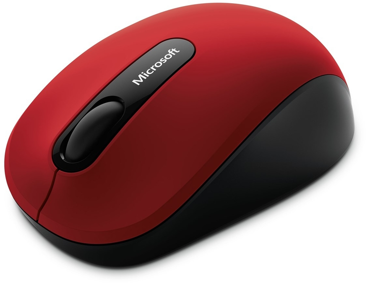 Mysz Microsoft Mobile 3600 Bluetooth czarno-czerwona (PN7-00013) - obraz 3