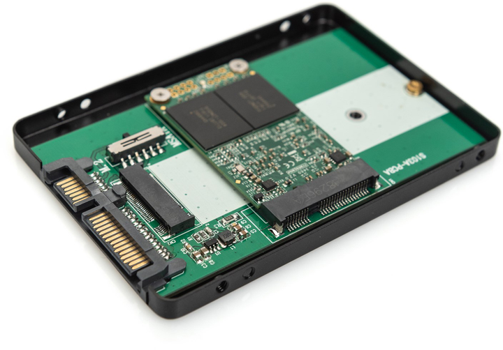 Kieszeń wewnętrzna Digitus 2.5" SATA HDD Obudowa M.2 lub mSATA (DA-71118) - obraz 5