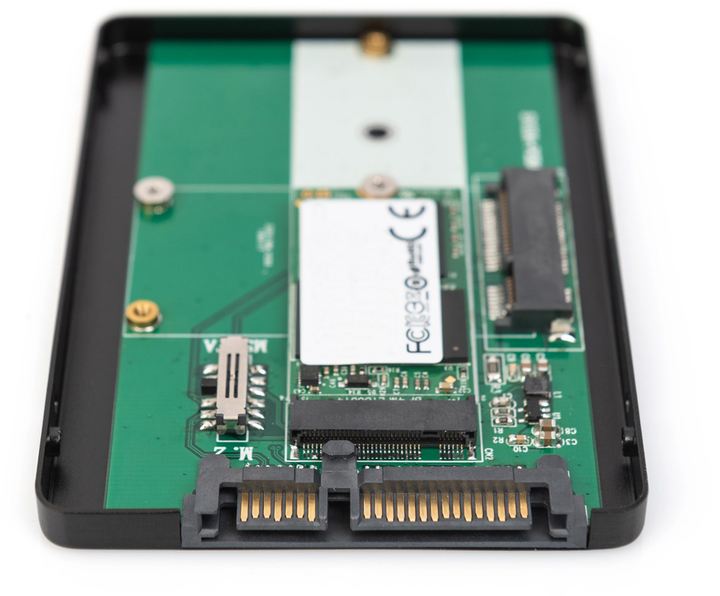 Kieszeń wewnętrzna Digitus 2.5" SATA HDD Obudowa M.2 lub mSATA (DA-71118) - obraz 6