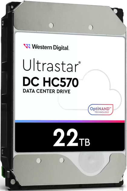 Dysk twardy Western Digital Ultrastar DC HC570 22TB 3.5" SATAIII (0F48155) - obraz 3